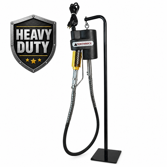 Heavy Duty Overhead Mount Industrial Fish Scaler- Complete Kit