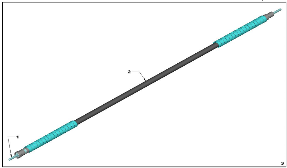 STANDARD DUTY SHAFT ASSEMBLY
