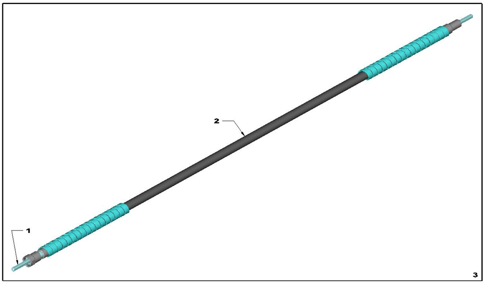 HEAVY DUTY SHAFT ASSEMBLY